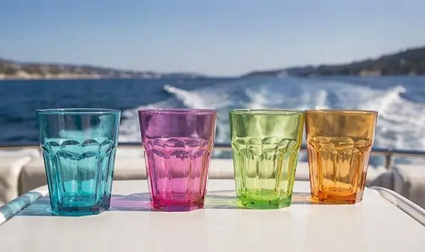 Set 4 Bicchieri Infrangibili – Multicolore Spedizione Espresso