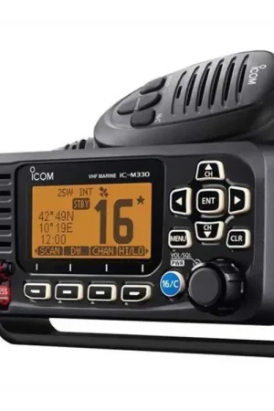 Prezzo Scontato Vhf fisso Icom M330GE con GPS integrato - Nero