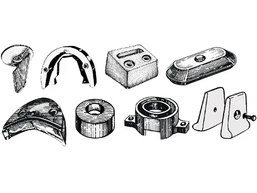 Anodi in zinco per motori - OMC / JOHNSON / EVINRUDE Offerta