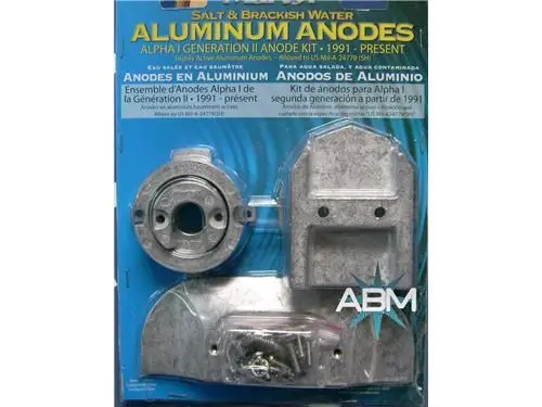 Kit anodi Mercruiser Alpha I Generazione II - Martyr - Prezzo Ridotto