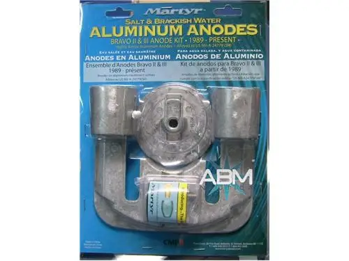 Ordina Subito Kit anodi per piede Mercruiser Bravo II e III - Martyr -