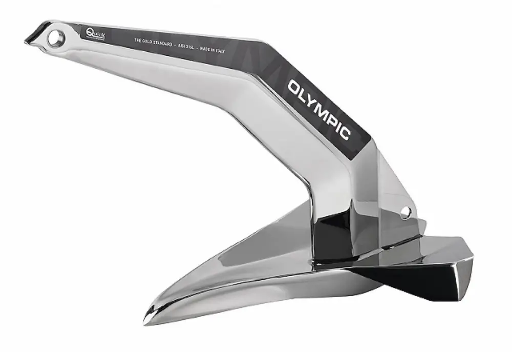 Ancora Quick Olympic in acciaio inox Aisi 316L Spedito Oggi