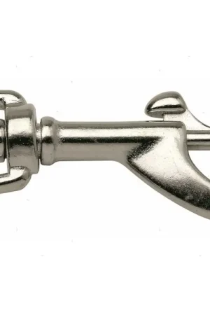 MOSCHETTONE A PISTONE D13MM CON OCCHIO GIREVOLE ACCIAIO INOX 316 Nuova Collezione