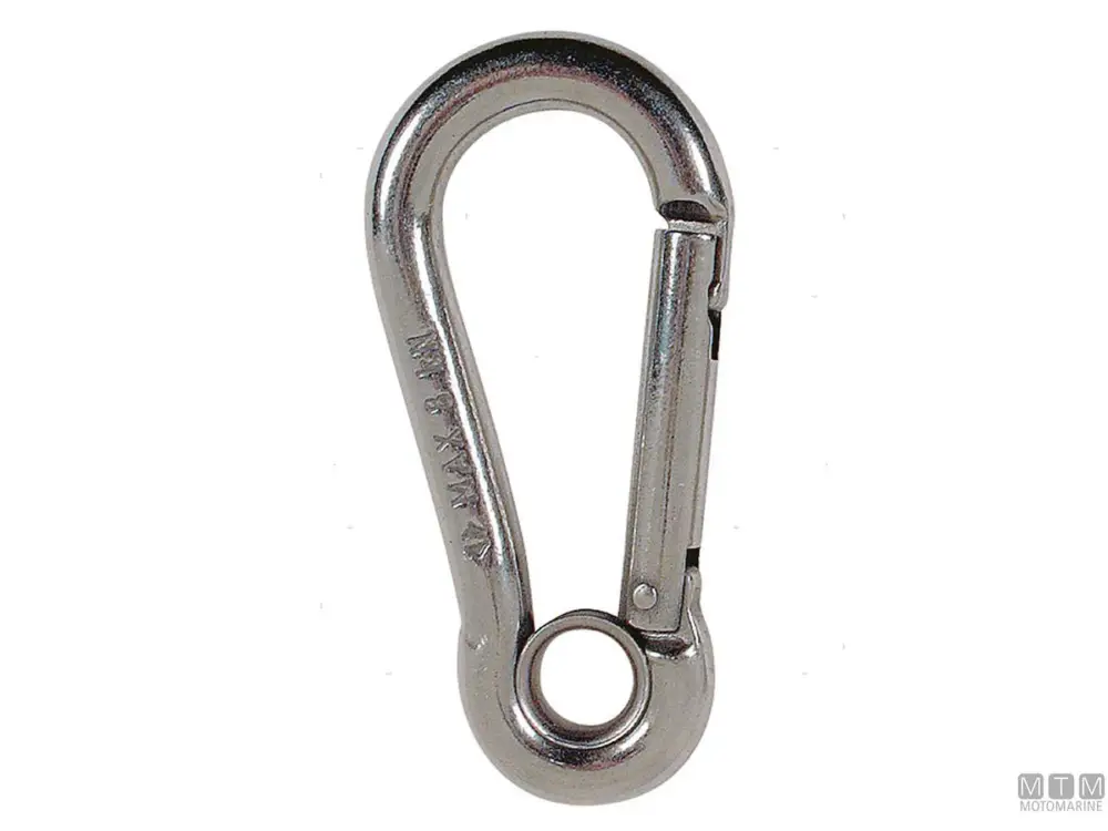 MOSCHETTONE KONG CLASSIC D8MM CON OCCHIO ACCIAIO INOX 316 Offerta Del Giorno