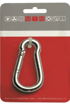 MOSCHETTONE CLASSIC D10MM ACCIAIO INOX 316 M-CARD Pagamento Sicuro