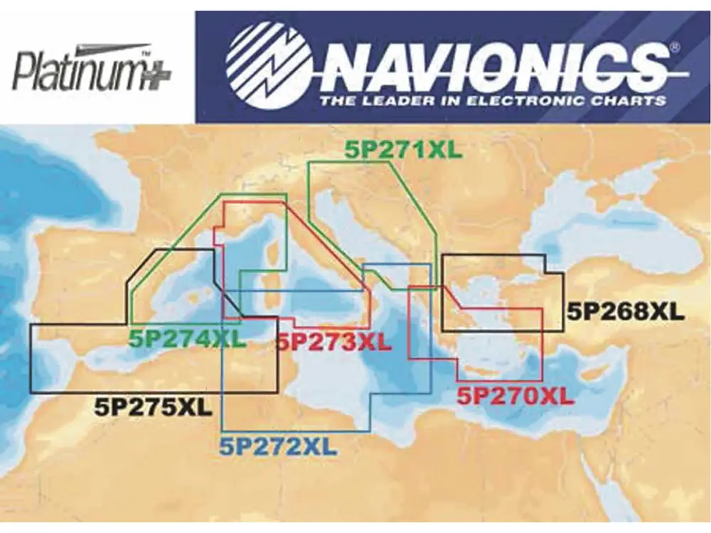 Ultimissimo Modello Navionics Platinum+ XL Multi-Dimensional Cartography