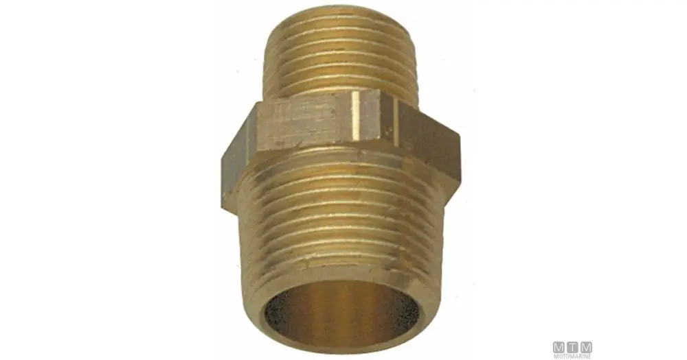 NIPPLE RIDOTTO 3/4"X1/2" OTTONE Reso Gratuito