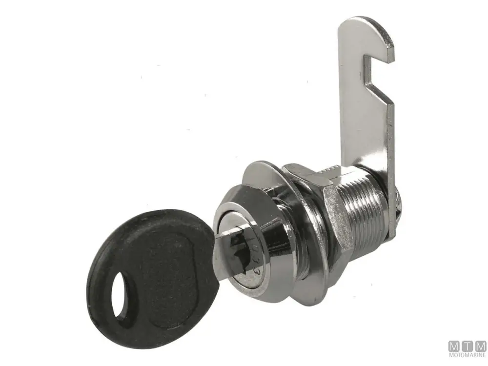 Saldi SERRATURA NOTTOLINO H20MM CON CHIAVI E LEVA CROMATA