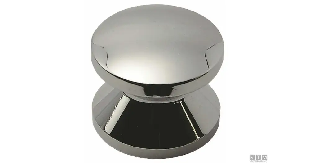 POMOLO D23MM IN OTTONE CROMATO Economico