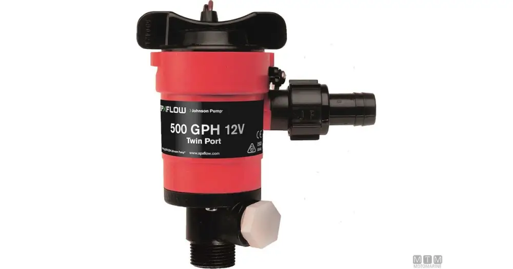 Offerta POMPA OSSIGENAZ TWIN PORT 500GPH 12V