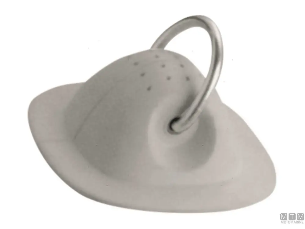 Ultime Pezzi PIASTRA GRIGIA CON ANELLO INOX