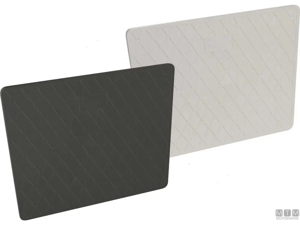 PIASTRA SALVAPOPPA 300X220MM IN PLASTICA NERA Prezzo Di Fabbrica