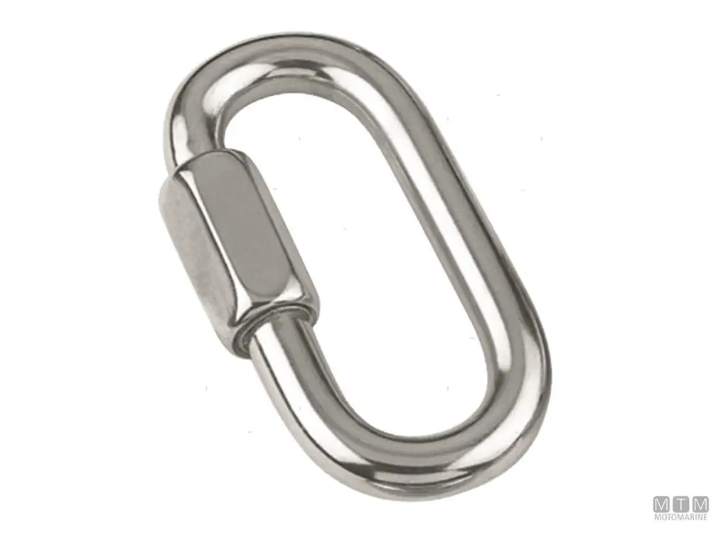 Reso Gratuito MAGLIA RAPIDA D6MM ACCIAIO INOX 316