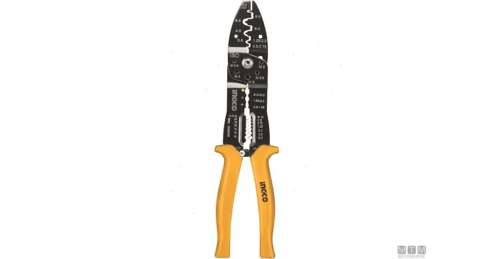Consegna Rapida PINZA CRIMPA E SPELLA FILI MULTIUSO L250MM