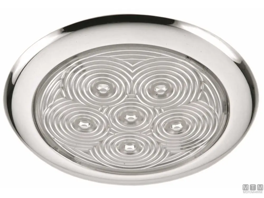 Occasione Imperdibile PLAFONIERA LED SLIM IN ACCIAIO INOX D110MM