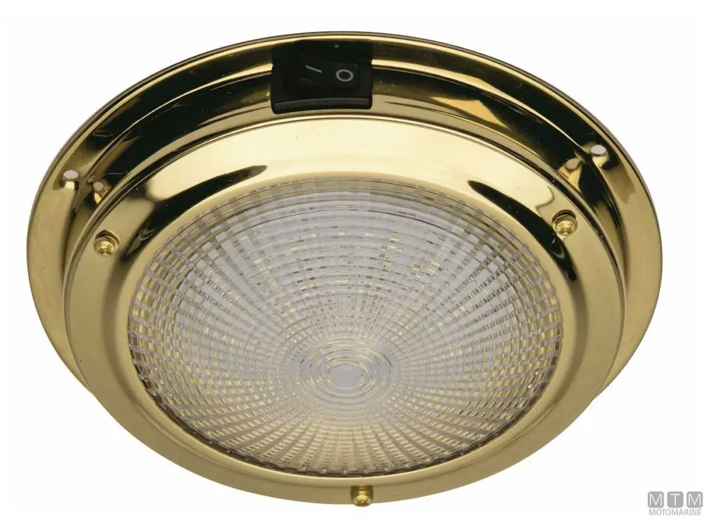 PLAFONIERA LED CLASSIC OTTONE LUCIDO D168MM Offerta