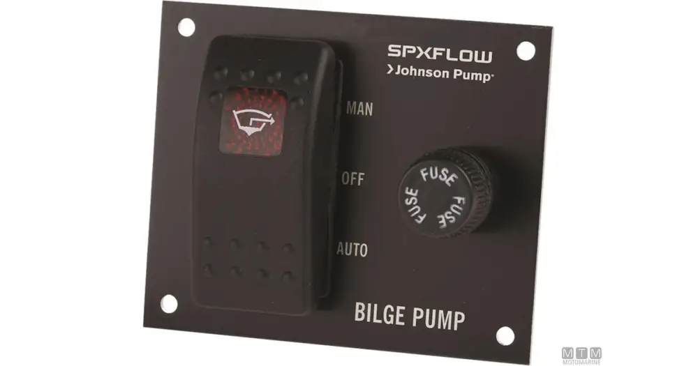 PANNELLO POMPA SENTINA JOHNSON 12V Solo Oggi