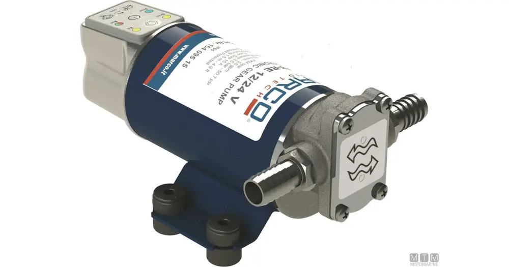 Ultimissimo Modello POMPA ESTRAZIONE OLIO MARCO UP8-RE 10L 12/24V
