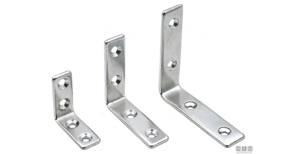 SUPPORTO ANGOLARE 61X61MM W15MM IN ACCIAIO INOX 316 Compra Online
