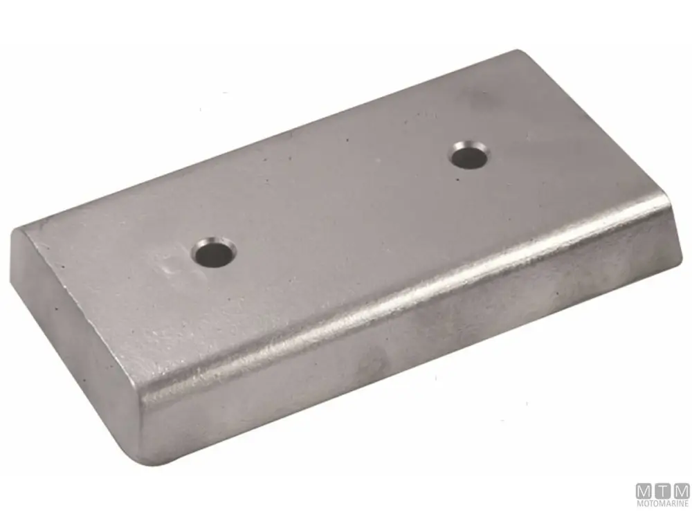Non Perdere ANODO A PIASTRA RETTANGOLARE PER FLAP L180MM IN ZINCO