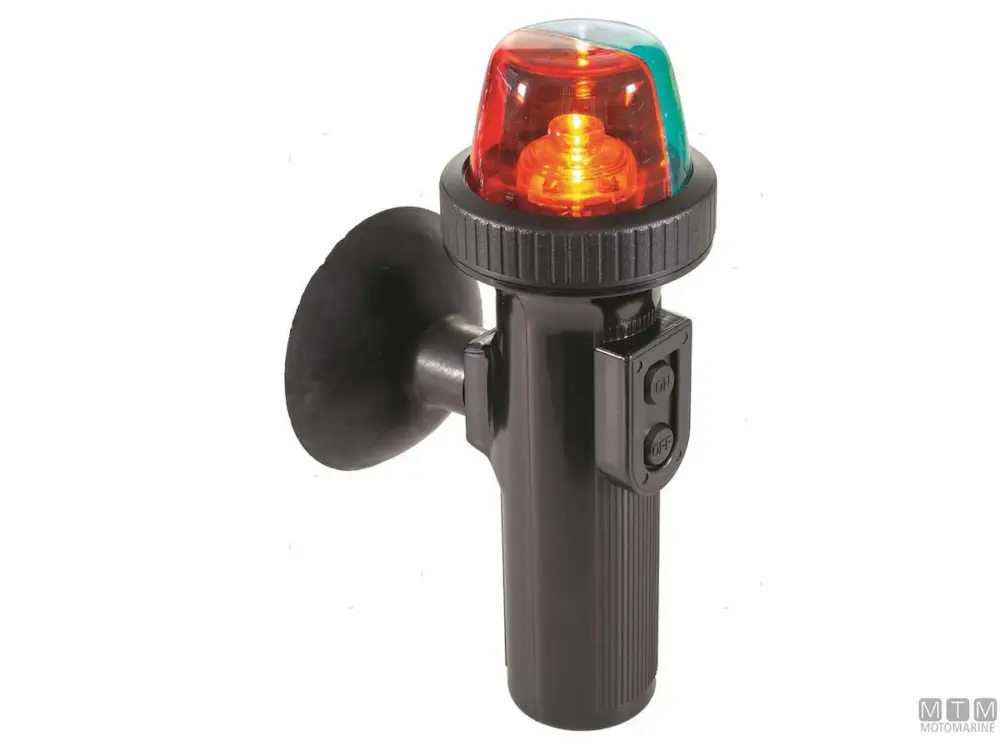 Ordina Subito FANALE LED COMBINATO ROSSO/VERDE A BATTERIA CON BASE