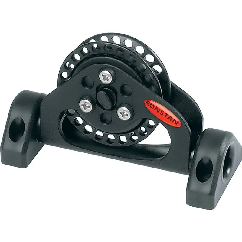 Ronstan Serie 60 Bozzello Ratchet Pivoting Low Lead 60mm - Puleggia 250kg con Struttura in Lega e Sfere Torlon, Peso 147g. Offerta Del Giorno