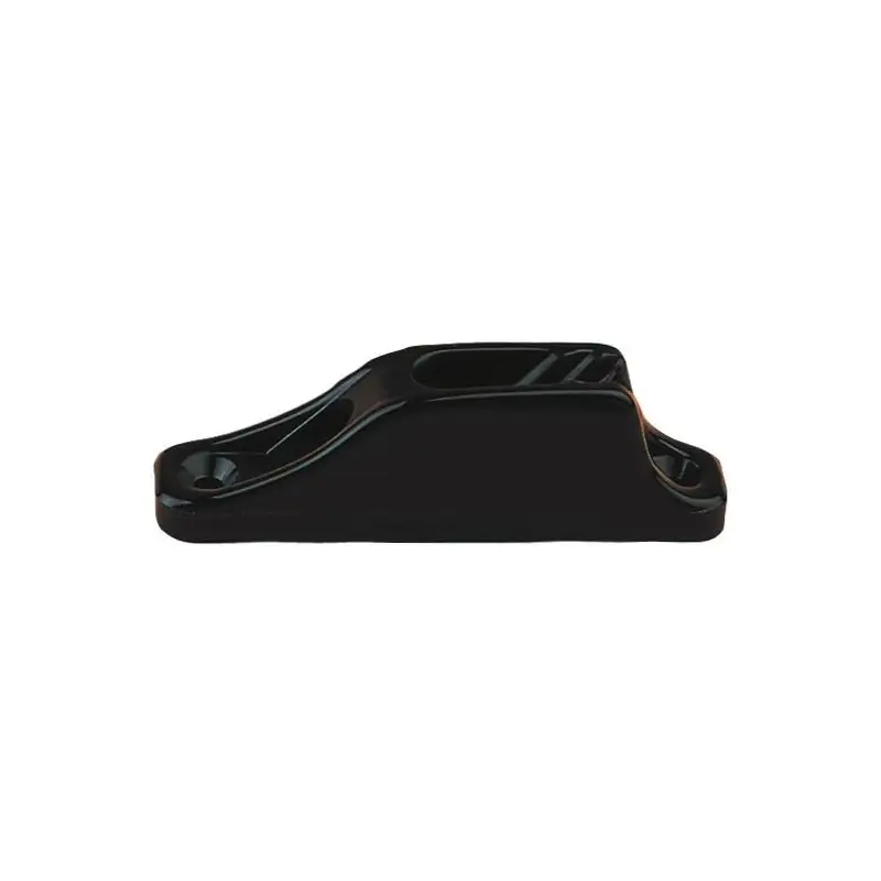 Offerta Speciale Verticale Chiuso Mini in Nylon ClamCleat per Cime da 3-6mm - Colore Nero
