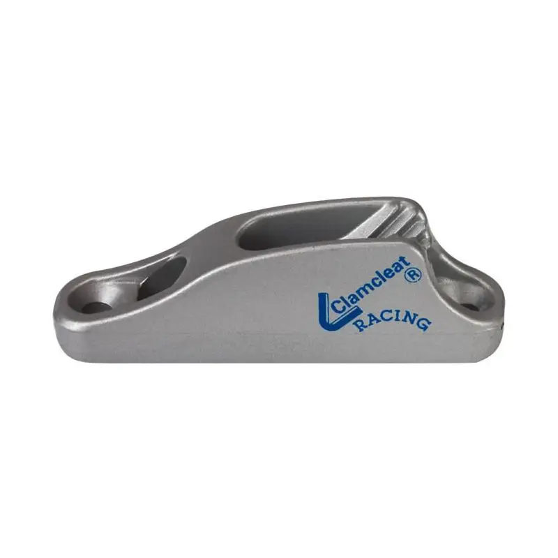 Verticale Chiuso Mini in Alluminio con Base Concava ClamCleat - Cima 3-6mm, Colore Argento Nuova Collezione