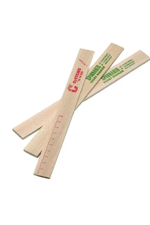 Stecchette di legno da 23 cm - Confezione da 3 pezzi - Cecchi Gustavo per mescolare resina e vernici a due componenti con scala di dosaggio Di Tendenza