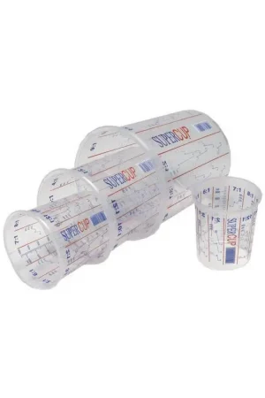 Bicchieri Graduati con Tappo - Set 3 Pezzi Cecchi Gustavo, Misure 400-500-1100cc, Riutilizzabili e Trasparenti per Nautica e Vela Promozione
