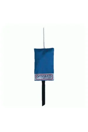 Economico Bandiera di protesta Optimist Optiparts con cordicella e chiusura in velcro, colore blu