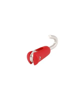 Bozzello Allen con gancio per Optimist Ø16mm in acciaio inox - modello alta tensione, carico di rottura 400kg, per cavi e fibre tessili Più Venduto