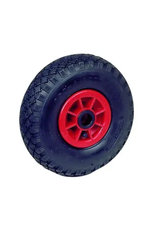 Ruota completa grande Carrello2 da Ø400mm con foro Ø20mm per carrelli di alaggio - Portata 200Kg - Pressione massima 1,8 BAR Consegna Rapida