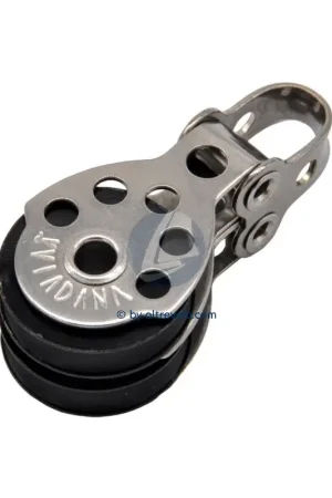 Promo Stagionale Bozzello Doppio Viadana Ø25mm per Scotta 6mm - Capacità di Carico >650 kg
