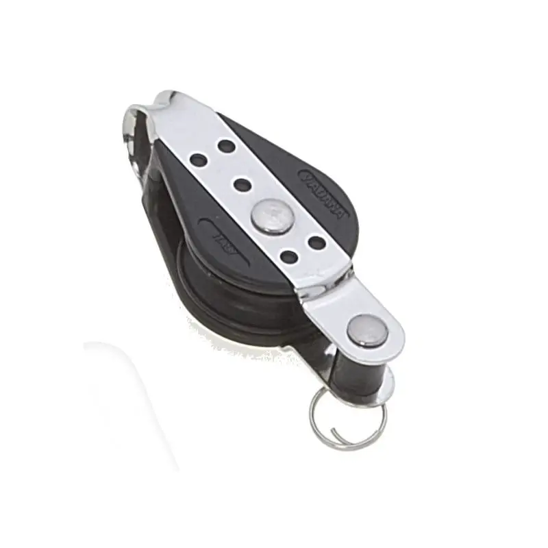 Must-Have Bozzello Ø28mm attacco fisso con arricavo Viadana - Leggero e resistente, ideale per manovre su derive, carico di lavoro 150 kg, peso 24 gr, materiali di alta qualità in Delrin e AISI 316.