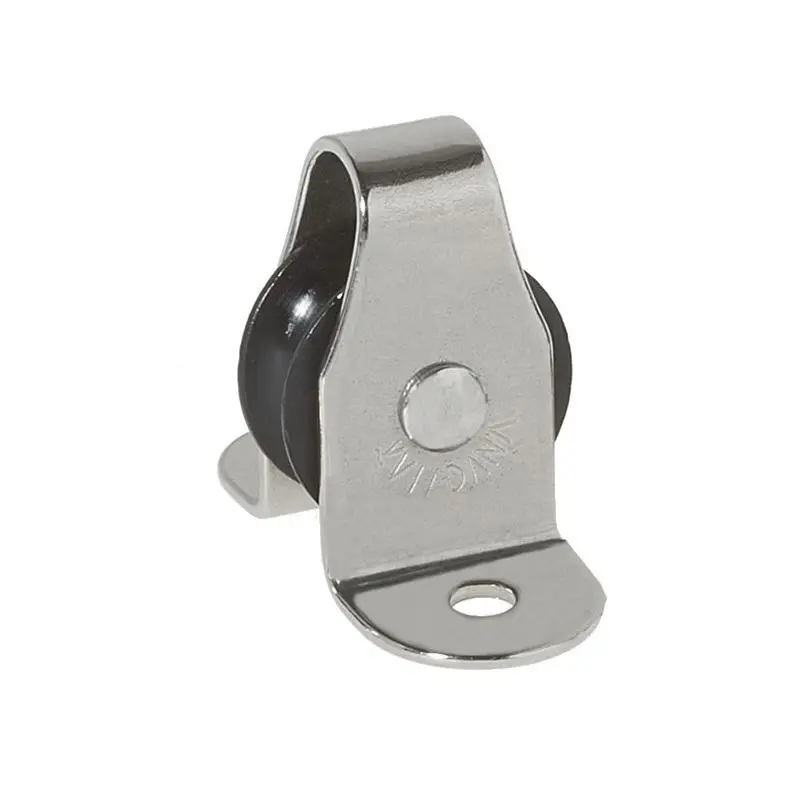 Rinvio Ø25mm a parete scotta 8mm Viadana - Puleggia resistente con carico rottura 500 kg e diametro fori 5mm per una nautica sicura e performante. Compra Oggi Stesso