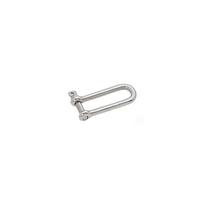 Grillo Lungo Forgiato Viadana in Acciaio Inox con Perino di 4mm - Carico di Rottura 750Kg - Dimensioni B: 9mm, H: 32mm Offerta Lampo