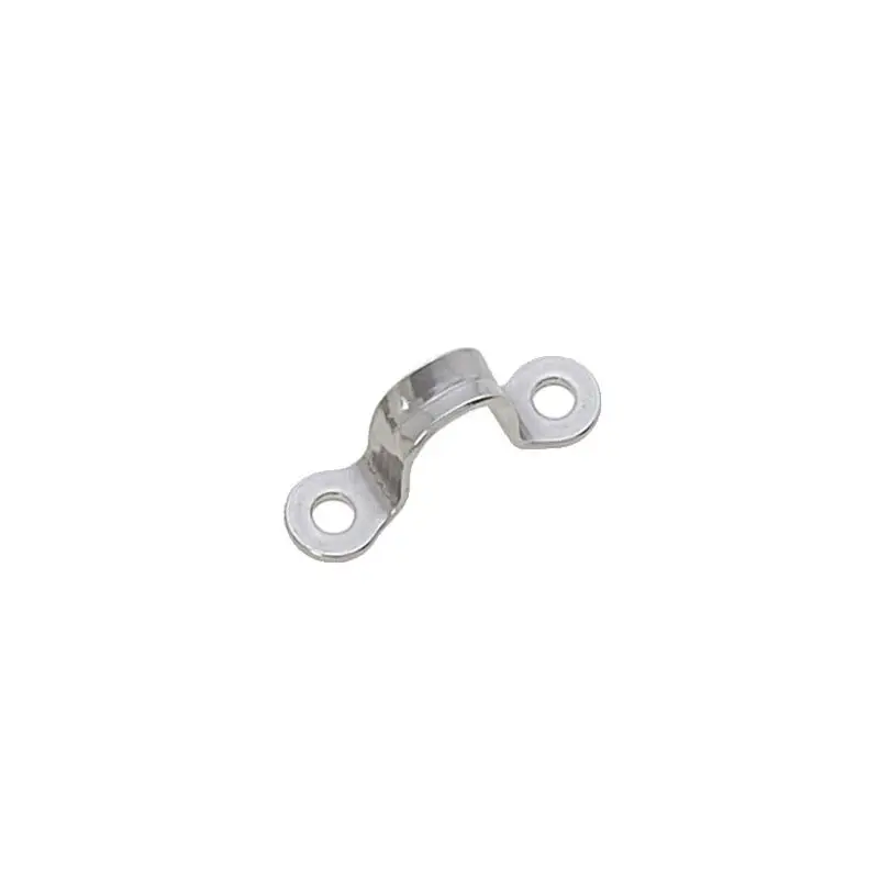 Cavallotto Viadana in Acciaio Inossidabile per Vela e Nautica - Diametro Interno 12mm, Fori 5mm, Interasse 30mm Offerta Speciale