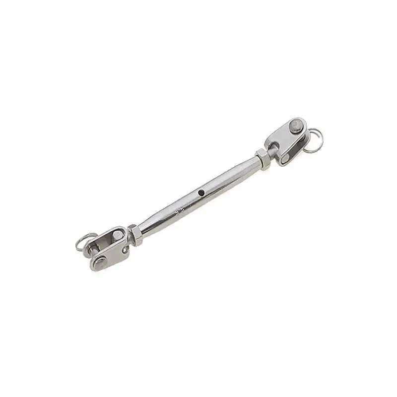 Occasione Tenditore snodato Viadana a due forcelle Ø4mm L:180-260mm, carico di rottura 2200Kg, diametro cavo 4mm, filettatura 8MA, perno 8mm