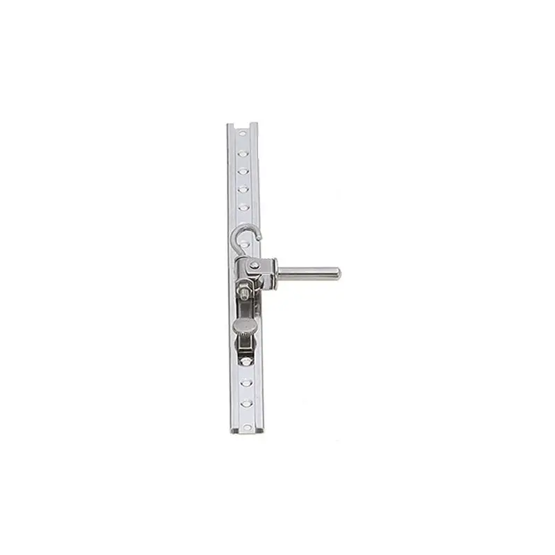 Attacco Boma con Rotaia Inox Viadana L:330mm - Codice Trozza 53.16, Dimensioni 330x25x7mm, Fori Ø5mm Saldi