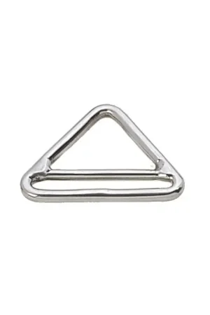 Acquista Ora Triangolo con Sbarretta in Acciaio Inossidabile Viadana - Larghezza Interna 51mm, Diametro Filo 5mm