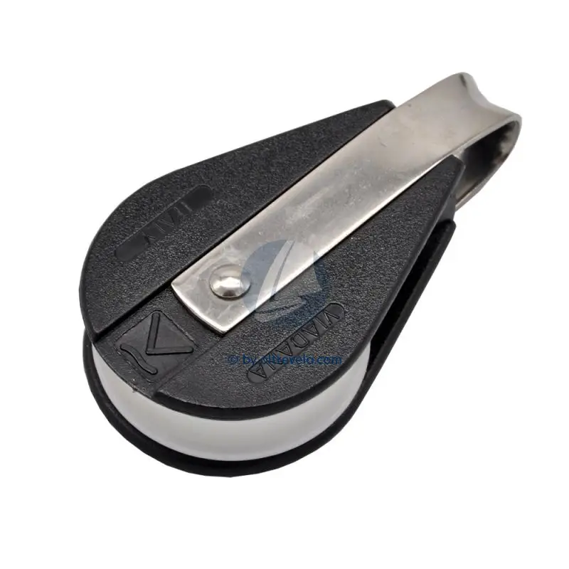 Bozzello Ø45mm attacco fisso Viadana - Elevata resistenza e prestazioni ottimali per la nautica, carico di lavoro 370 kg, carico di rottura 950 kg, con cuscinetti in acciaio inox per distribuzione uniforme del carico. Spedito Oggi
