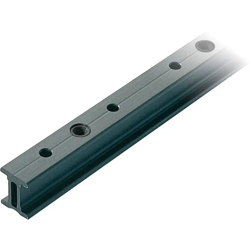 Ronstan Series 19 I-Beam Track Nero 1.0m - Fori di blocco carrello 5mm, Distanza 100mm, Distanza tra i fori 50mm Consegna Rapida
