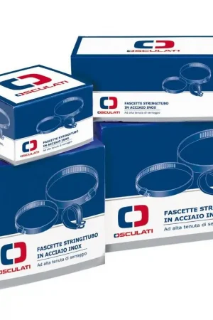 Must-Have Fascetta in Acciaio Inox AISI 316 per Nautica - Dimensioni 12 x 80-100mm con Vite Antigrippaggio - Resistenza Elevata e Denti Coniati