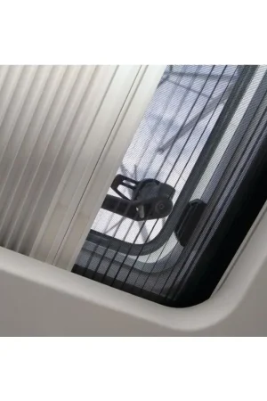 Affare Tenda Plissettata Oscurante e Zanzariera per Boccaporti Bomar 1029 - Sistema Elegante e Facile da Installare in Alluminio Bianco o Beige
