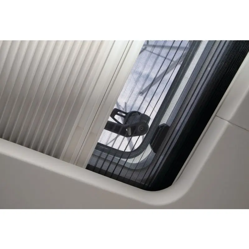 Affare Tenda Plissettata Oscurante e Zanzariera per Boccaporti Bomar 1029 - Sistema Elegante e Facile da Installare in Alluminio Bianco o Beige
