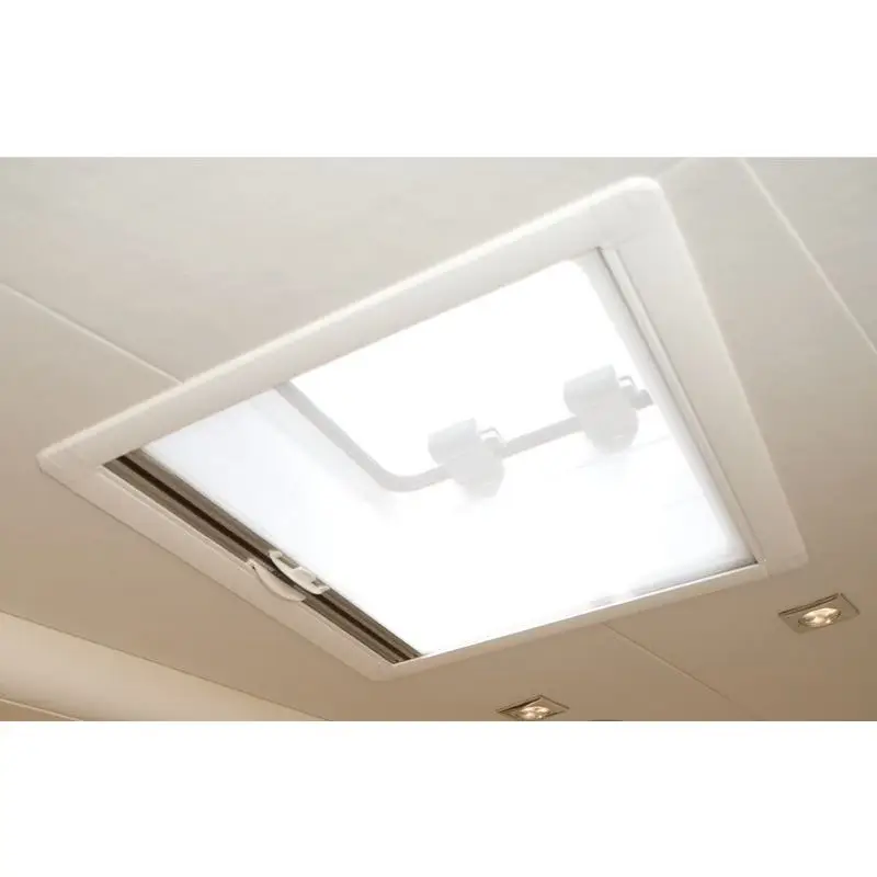Solo Oggi Oscurante con Zanzariera Oceanair per Boccaporti Lewmar 44 ad Incasso - Sistema Completo in Alluminio Bianco per Protezione e Comfort in Nautica