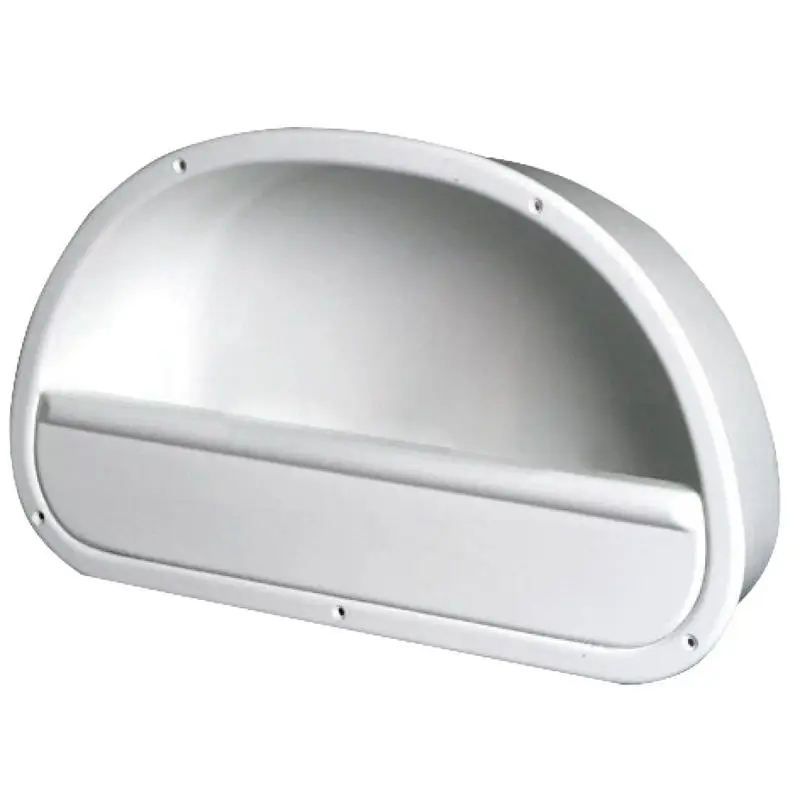 Tasca laterale portaoggetti 535 x 320 mm con montaggio per casse stereo in ABS bianco lucido per nautica e barche Offerta Lampo