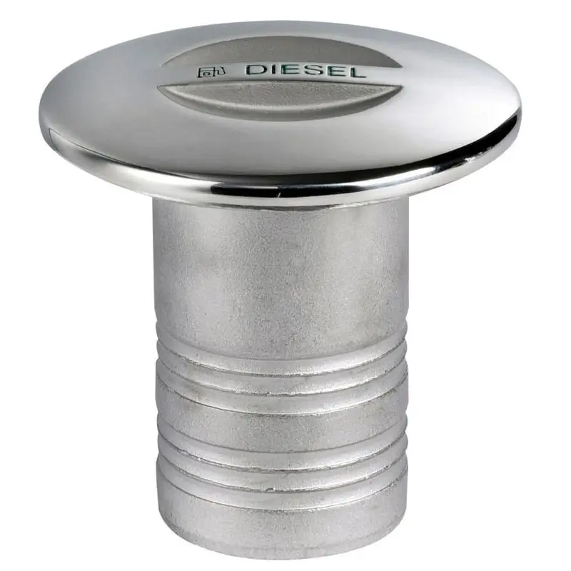 Tappo Inox a Filo per Diesel 50 mm - Design a Incasso con Viti Nascoste - Osculati Professionale