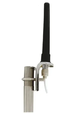 Novità Mini Antenna VHF Glomex 14 cm con Guadagno 1db, 18 m di Cavo e Squadretta, Ideale per Scafi da Regata